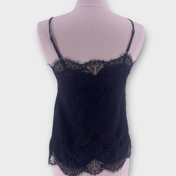 Antoinette Top Cami Gothic Dark Feminine Romantic Coquette Lace Boudoir S - Picture 2 of 9